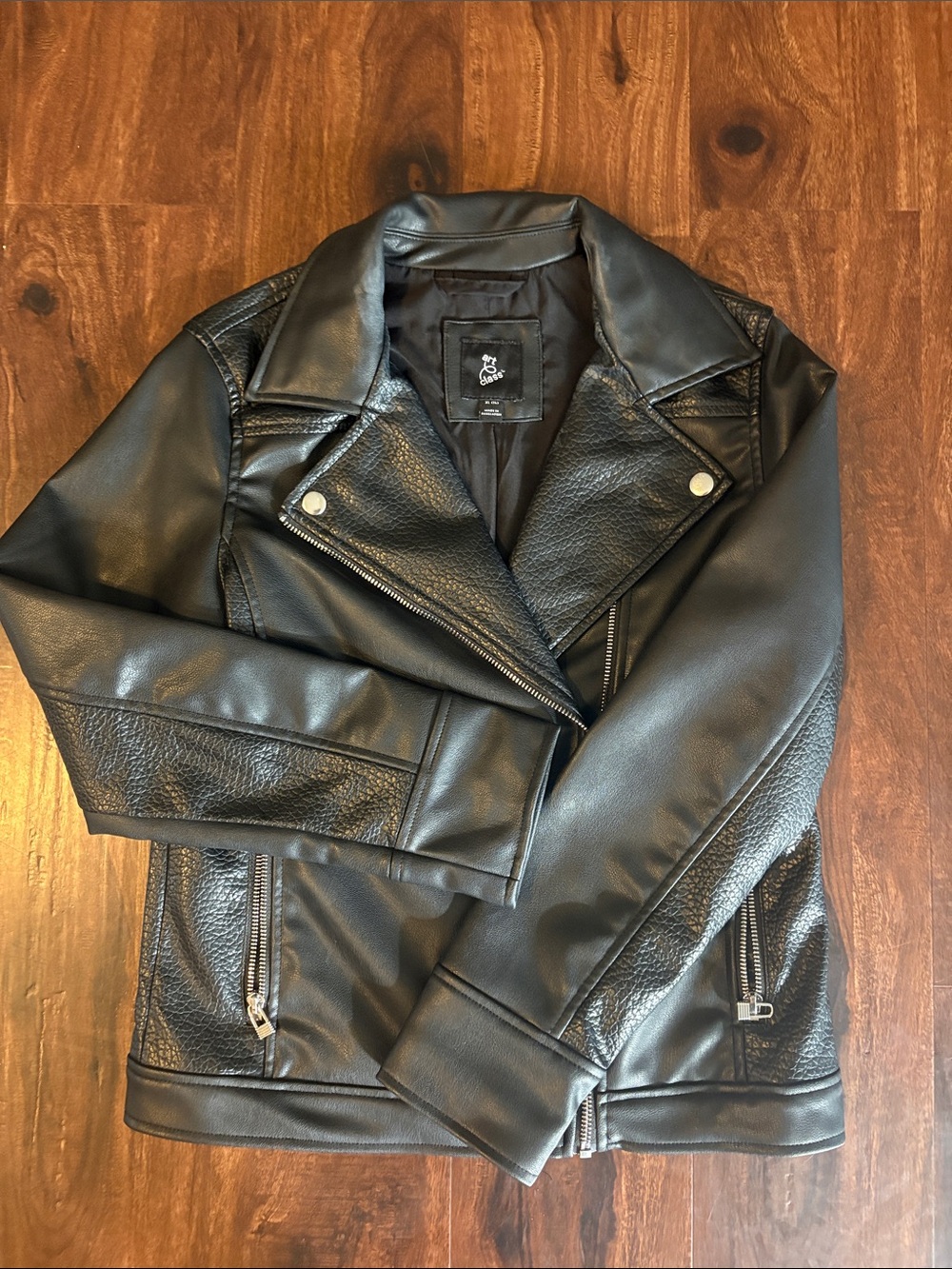 Youth XL Art Class faux leather jacket